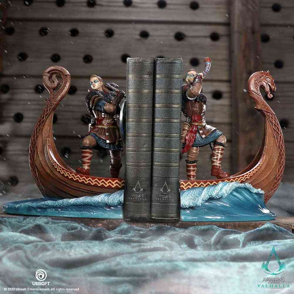 Nemesis Now Assassin's Creed - Valhalla 31cm Bookend - Multicolours